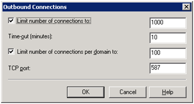 SMTP Outbound Connections